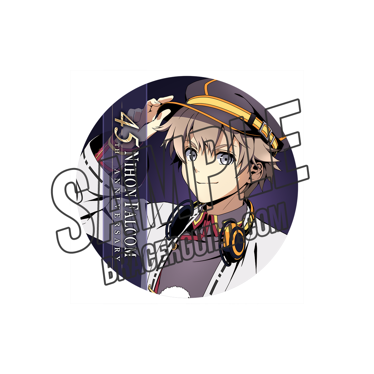 Rei Kamiya Falcom 45th Anniversary Coaster
