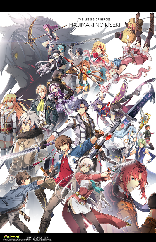 Trails Series Art Print - Hajimari no Kiseki - Ensemble Art