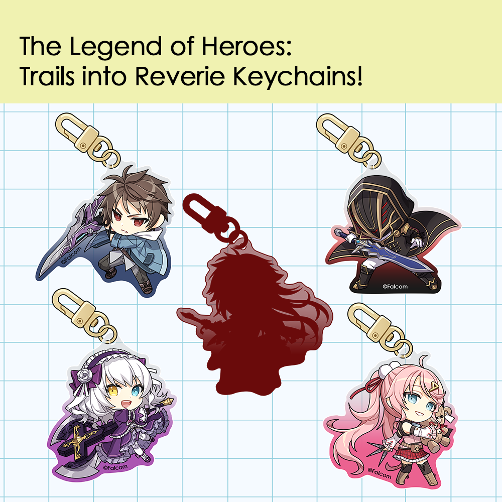 (PRE-ORDER) The Legend of Heroes: Trails into Reverie Acrylic Keychains