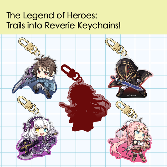 (PRE-ORDER) The Legend of Heroes: Trails into Reverie Acrylic Keychains