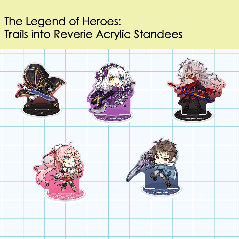(PRE-ORDER) The Legend of Heroes: Trails into Reverie Acrylic Standees