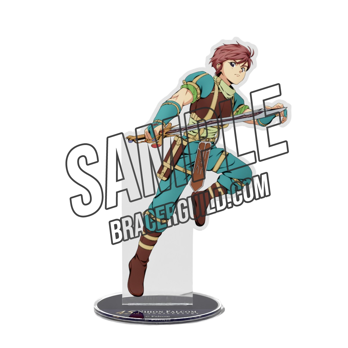 Roas Worzen Nihon Falcom 45th Anniversary Standee