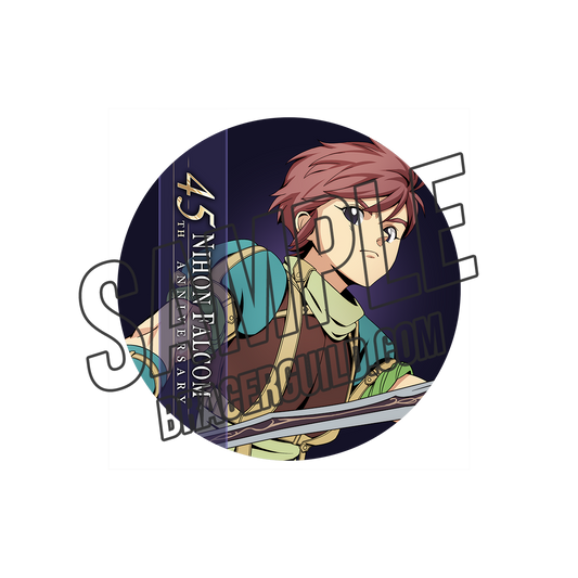 Roas Worzen Nihon Falcom 45th Anniversary Coaster