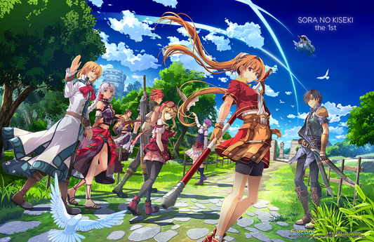 Trails Series Art Print - Sora no Kiseki the 1st Key Art