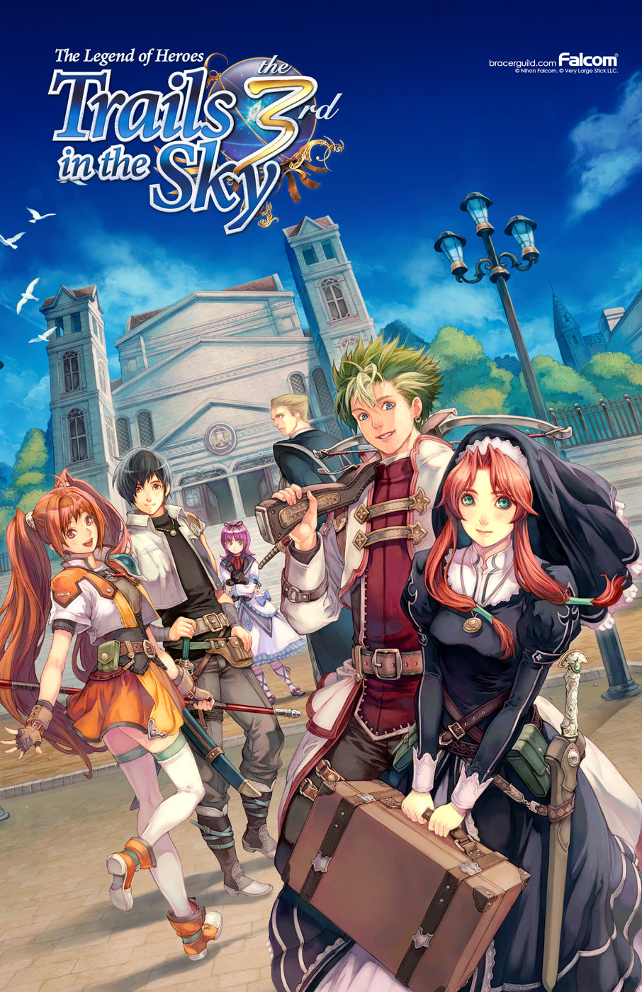 The Legend of Heroes: Trails in the Sky Liberl Saga Official 11x17 Art Prints