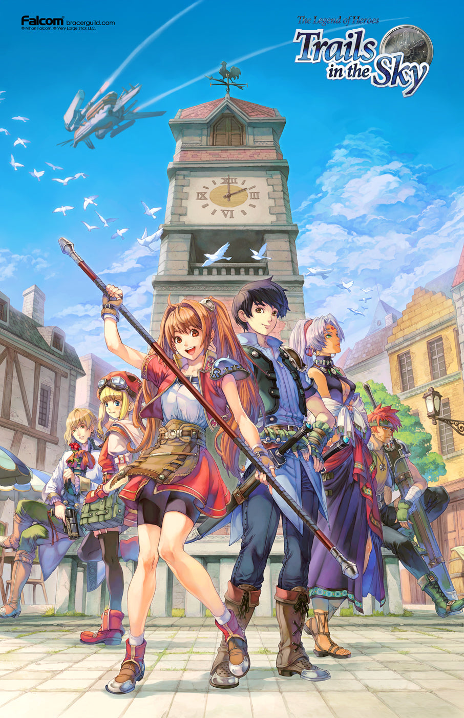 The Legend of Heroes: Trails in the Sky Liberl Saga Official 11x17 Art Prints