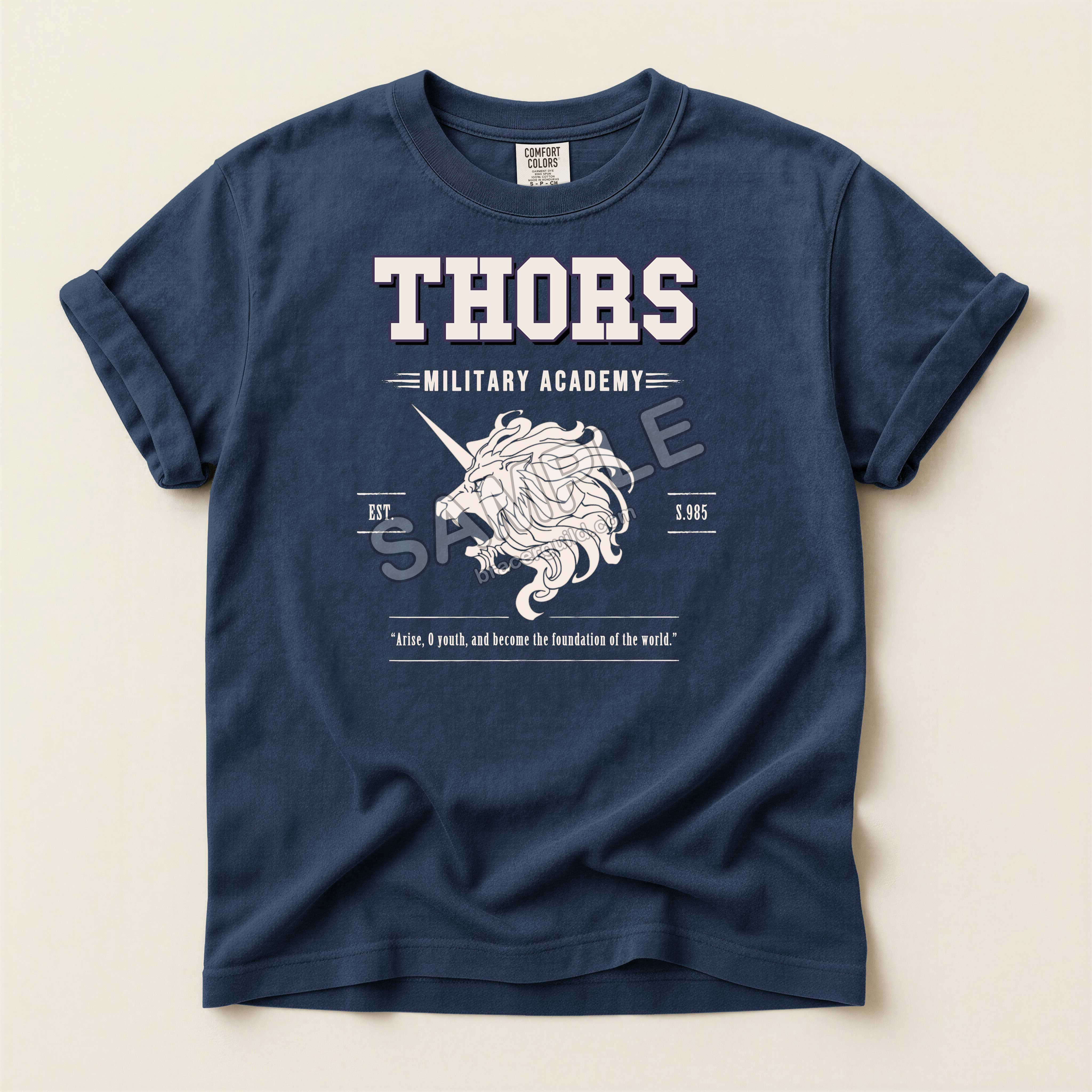 Trails Series Officially Licensed Thors Military Academy T-Shirt