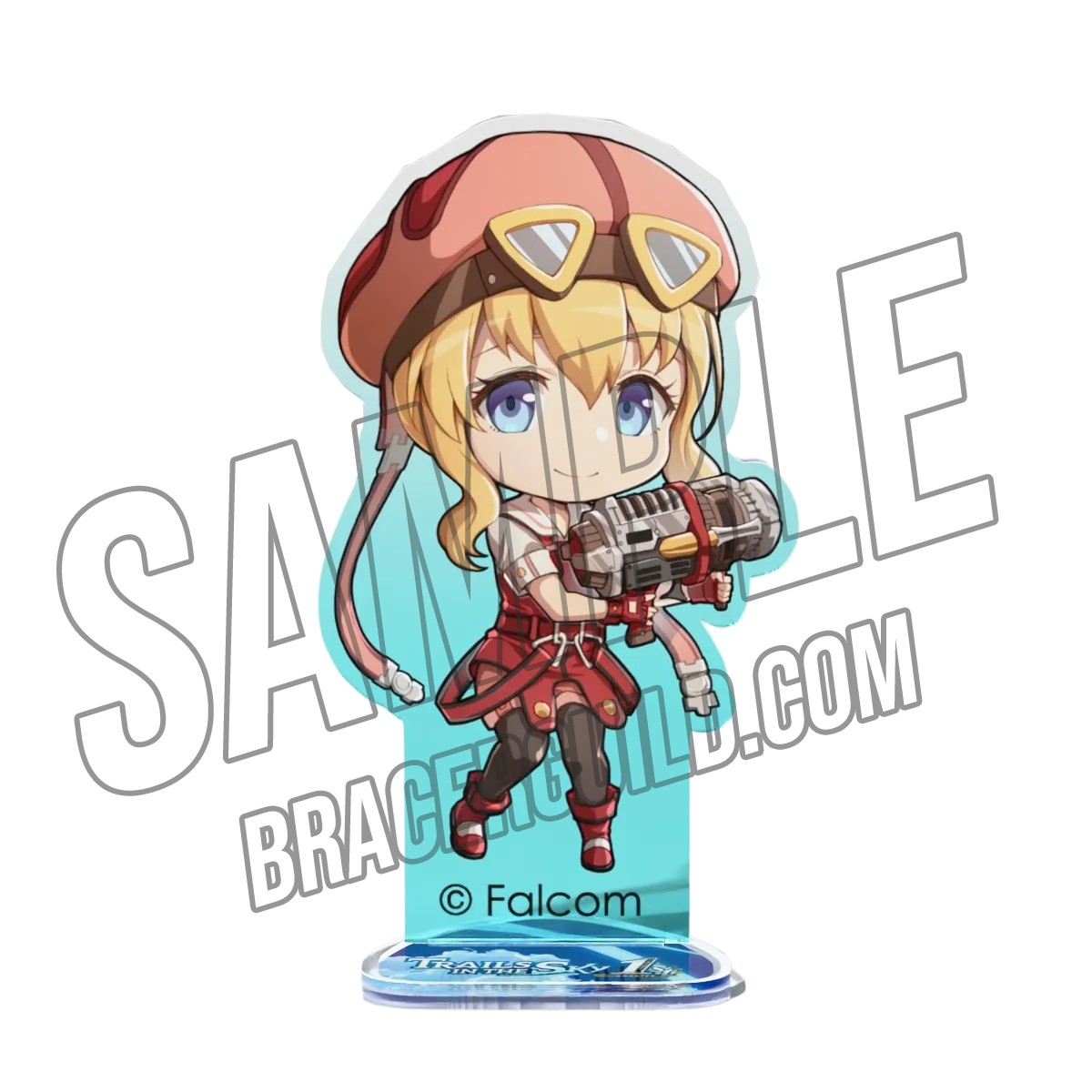 Trails in the Sky 1st Chapter Falcom Mini Tita Russell Standee