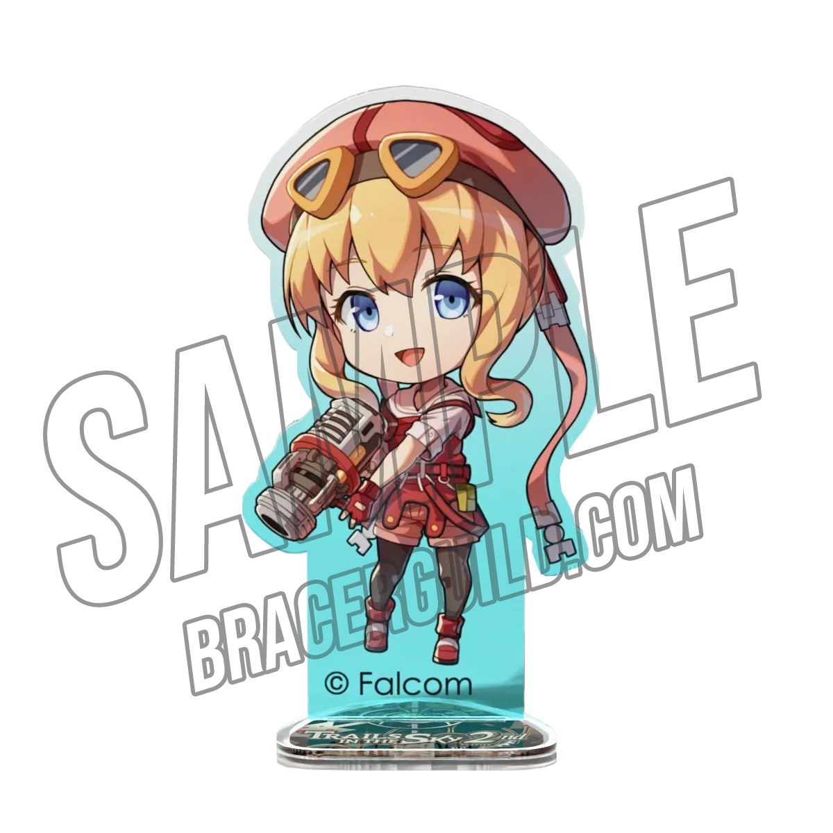 Trails in the Sky 2nd Chapter Falcom Mini Tita Russell Standee