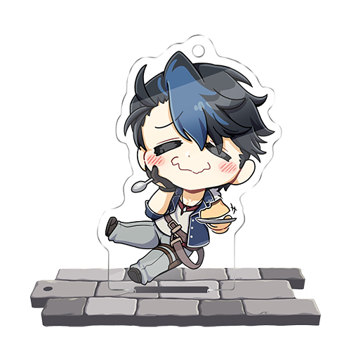 Trails Snacking Series - Van Arkride Keychain Standee