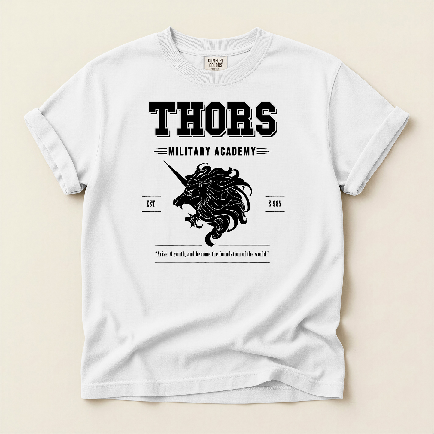 Trails Series Officially Licensed Thors Military Academy T-Shirt