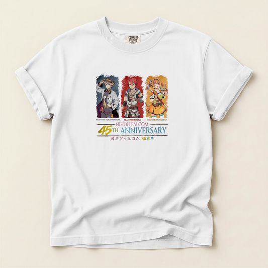 Nihon Falcom 45th Anniversary T-Shirt: Key Art Variant