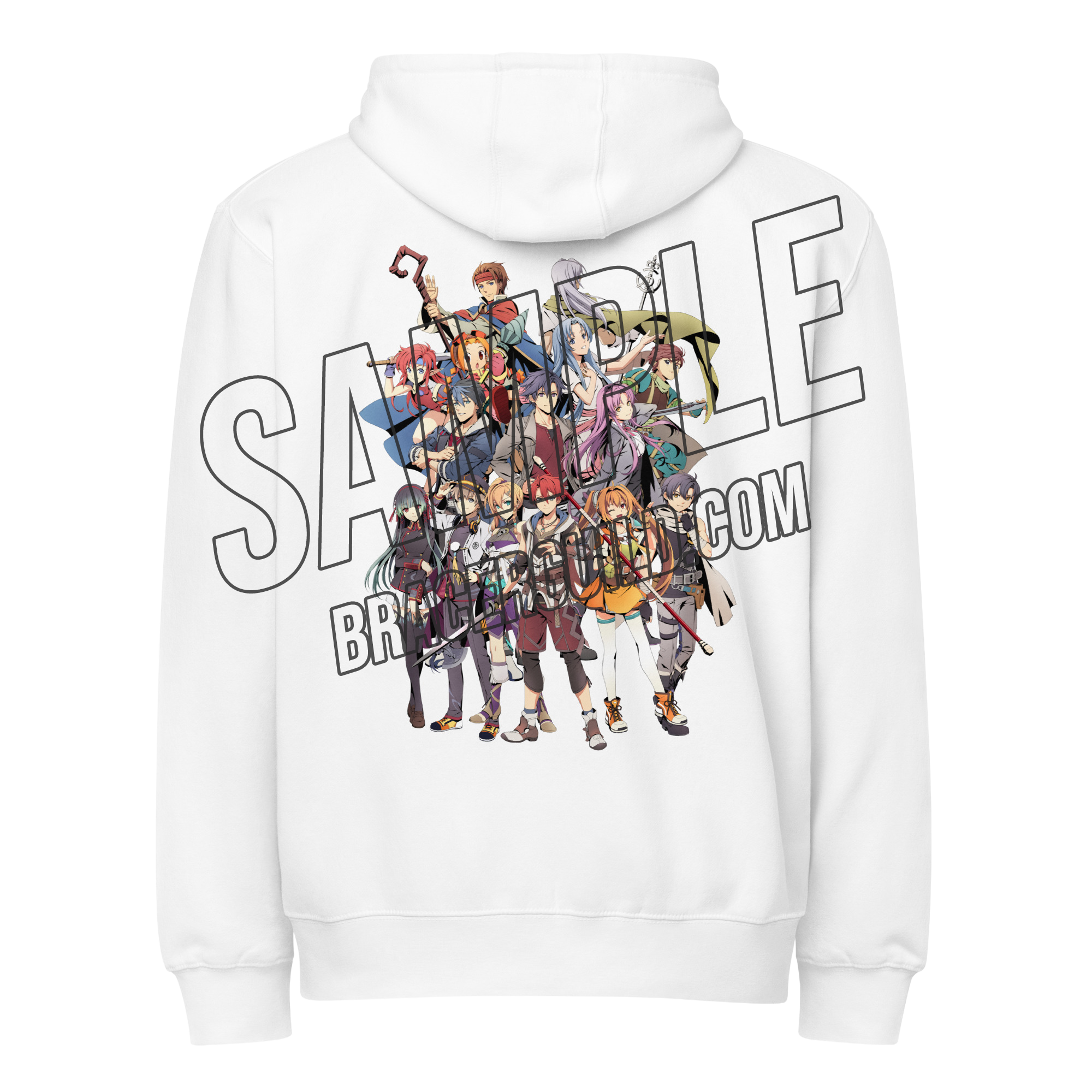 Nihon Falcom 45th Anniversary Zip-Up Hoodie
