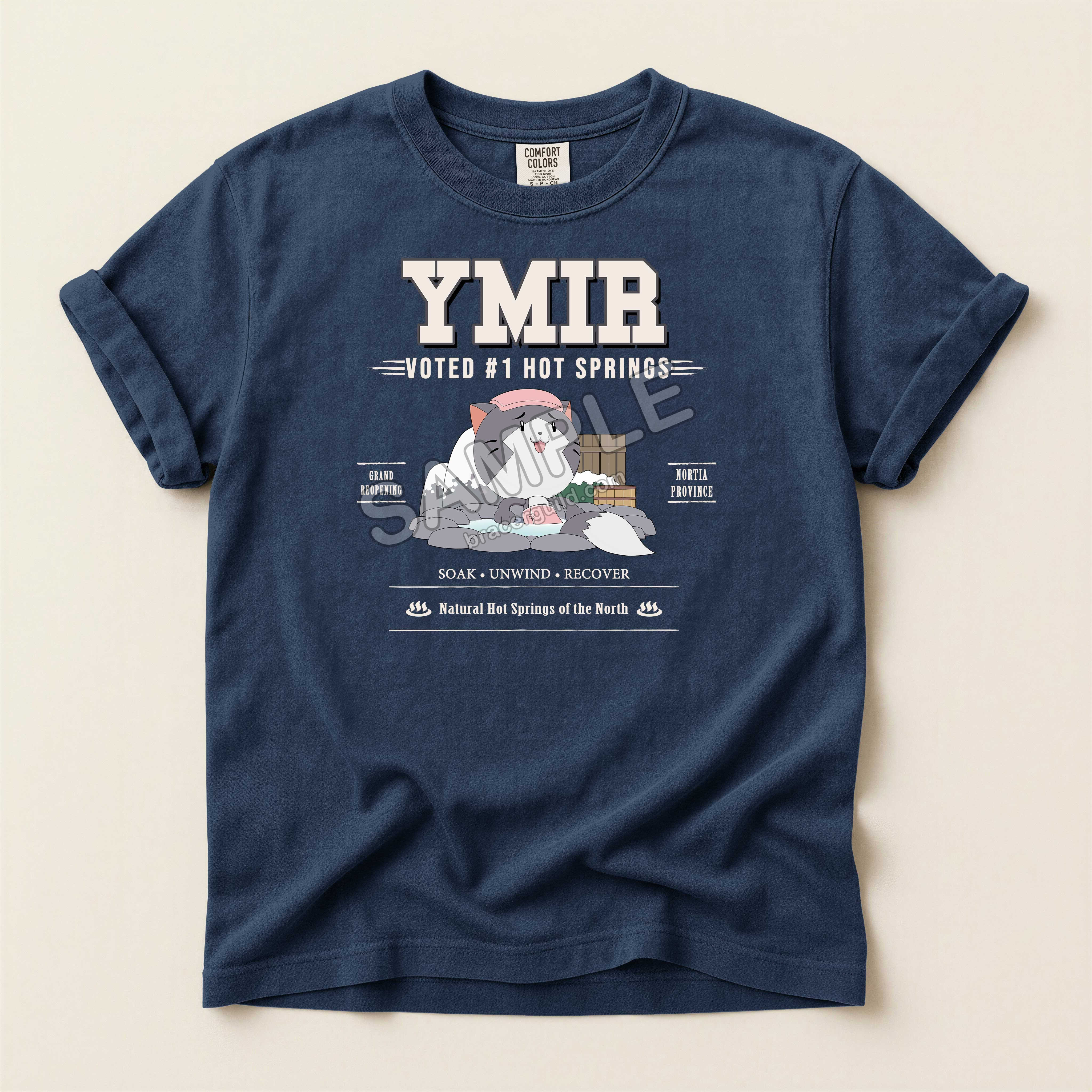 Trails Series Officially Licensed Ymir Mishy Hot Springs T-Shirt