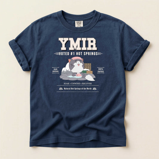 Trails Series Officially Licensed Ymir Mishy Hot Springs T-Shirt