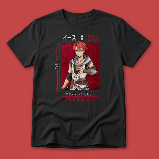 Nihon Falcom 45th Anniversary Ys X: Proud Nordics Adol Christin T-Shirt