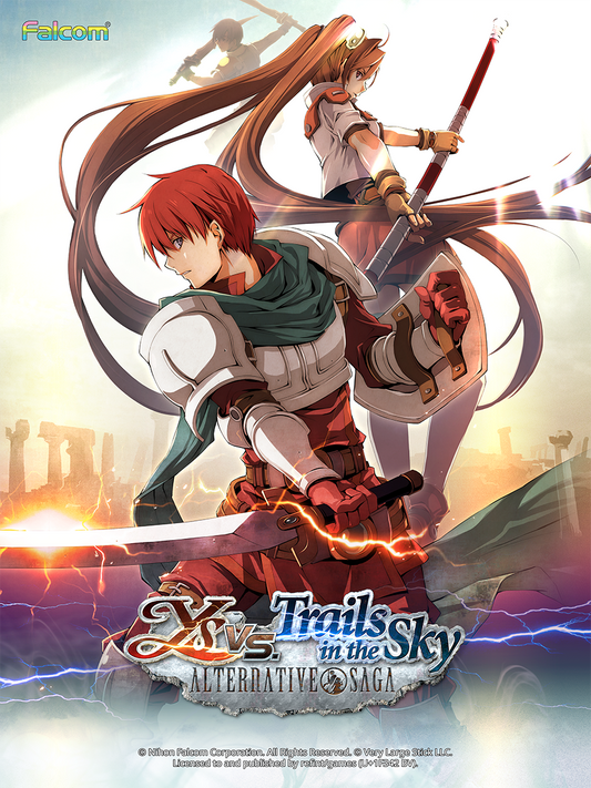 Let the Battle Start! - Ys vs. Trails in the Sky: Alternative Saga Official Art Print
