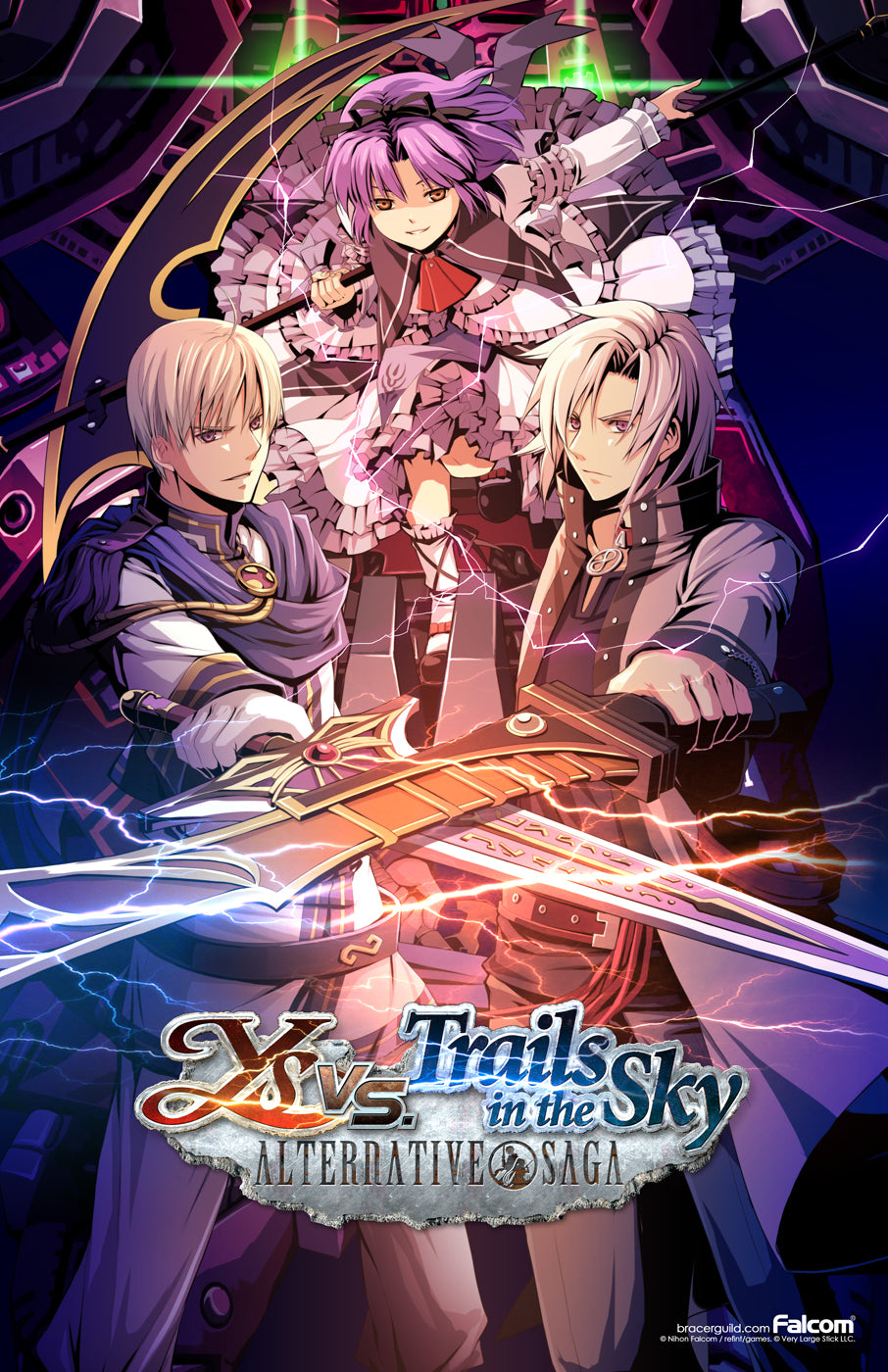 The Legend of Heroes: Trails in the Sky Liberl Saga Official 11x17 Art Prints