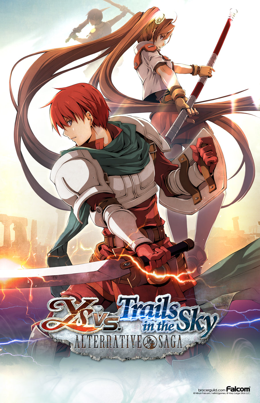 The Legend of Heroes: Trails in the Sky Liberl Saga Official 11x17 Art Prints