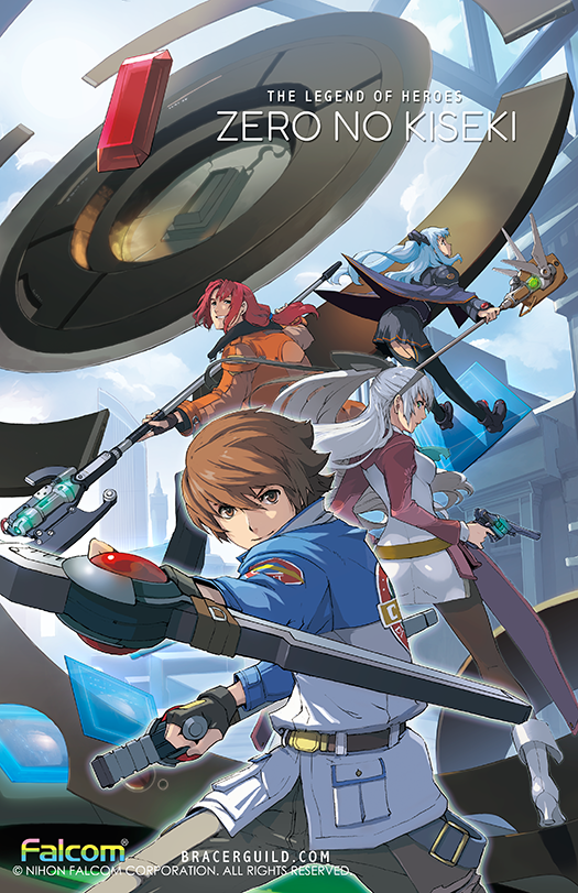 Trails Series Art Print - Zero no Kiseki Game Cover Art