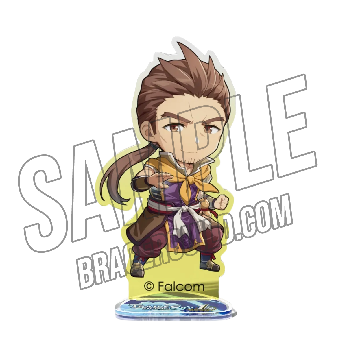 Trails in the Sky 1st Chapter Falcom Mini Zin Vathek Standee
