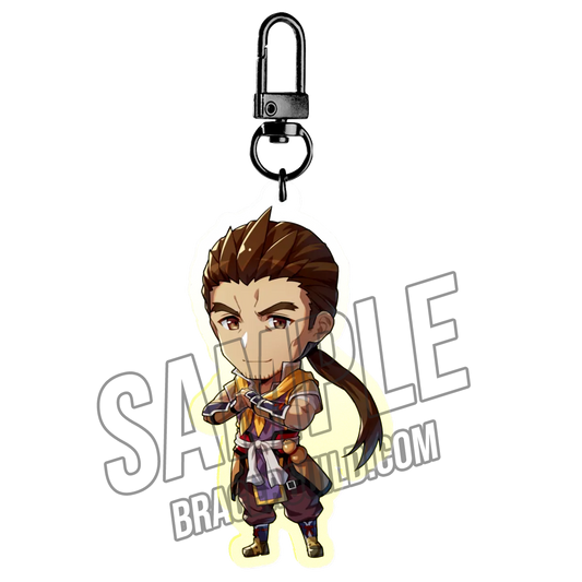 Trails in the Sky 2nd Chapter Falcom Mini Zin Vathek 2.5" Keychain