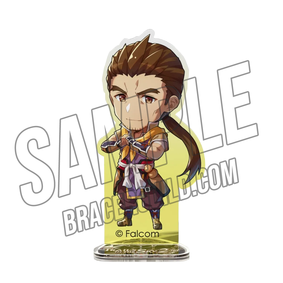 Trails in the Sky 2nd Chapter Falcom Mini Zin Vathek Standee