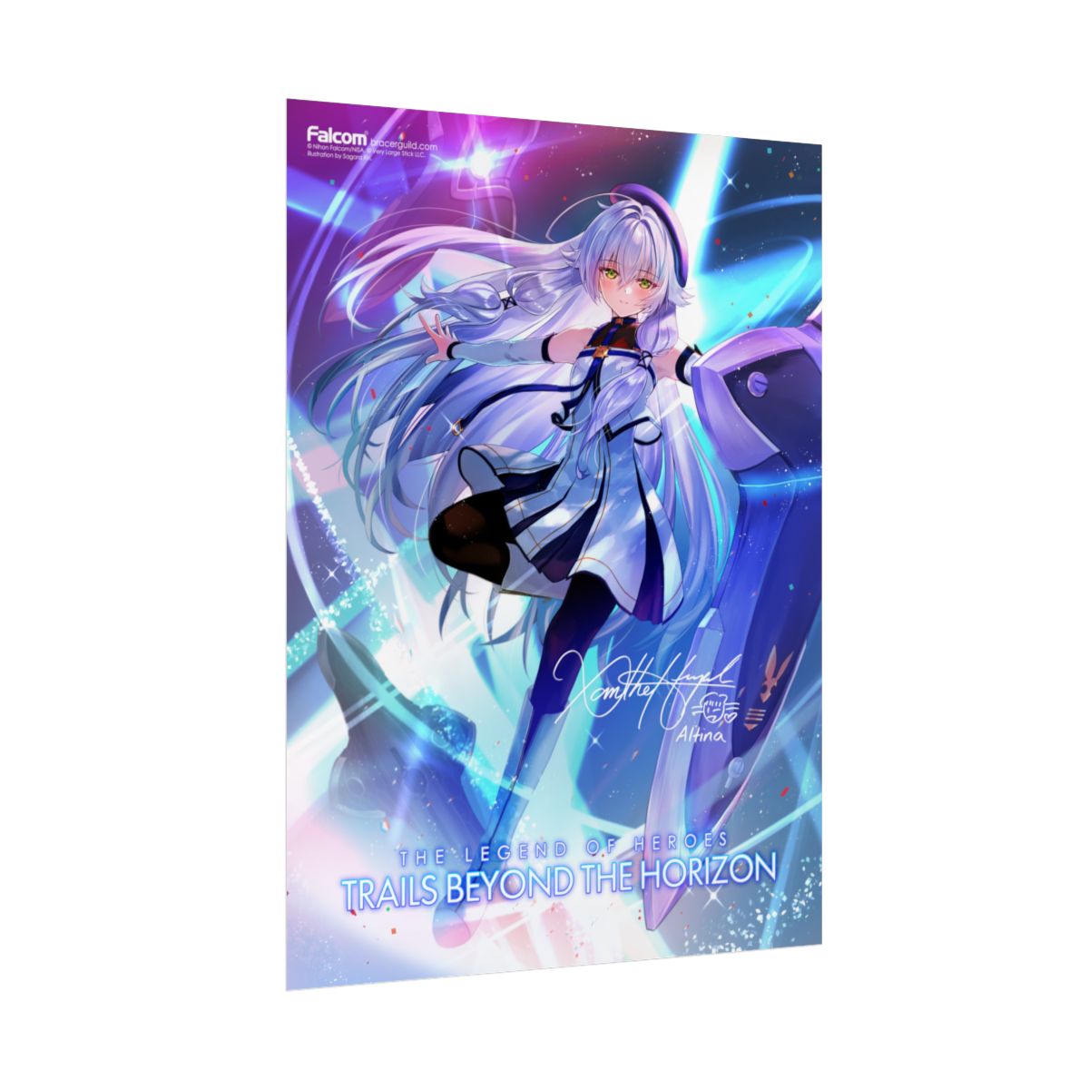 The Legend of Heroes: Trails beyond the Horizon Officially Licensed SIGNED Large Format Art Print -- Altina Orion signed by Xanthe Huynh