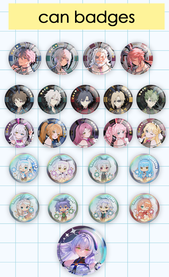 (PRE-ORDER) The Legend of Heroes: Trails beyond the Horizon -- Holographic Can Badge