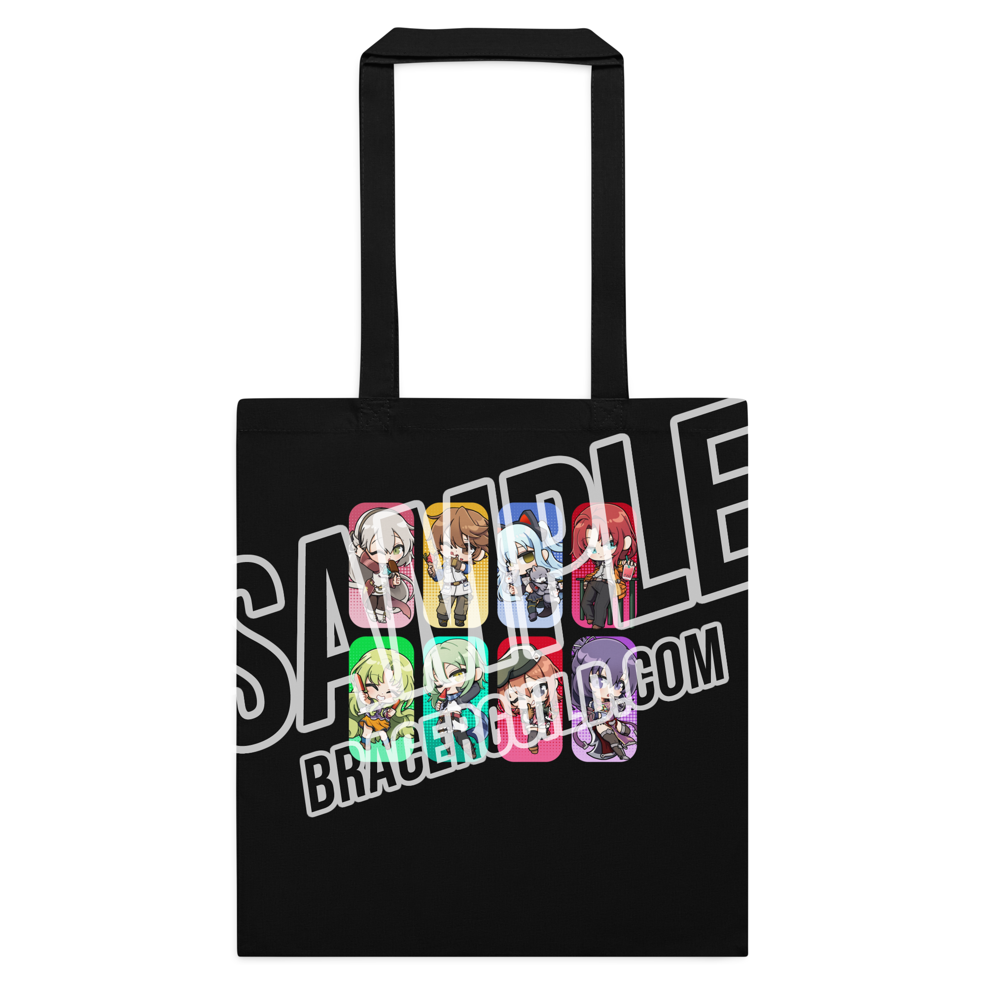 The Legend of Heroes: Trails to Azure Original Illustration Snacking Ensemble Cotton Tote Bag