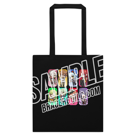 The Legend of Heroes: Trails to Azure Original Illustration Snacking Ensemble Cotton Tote Bag
