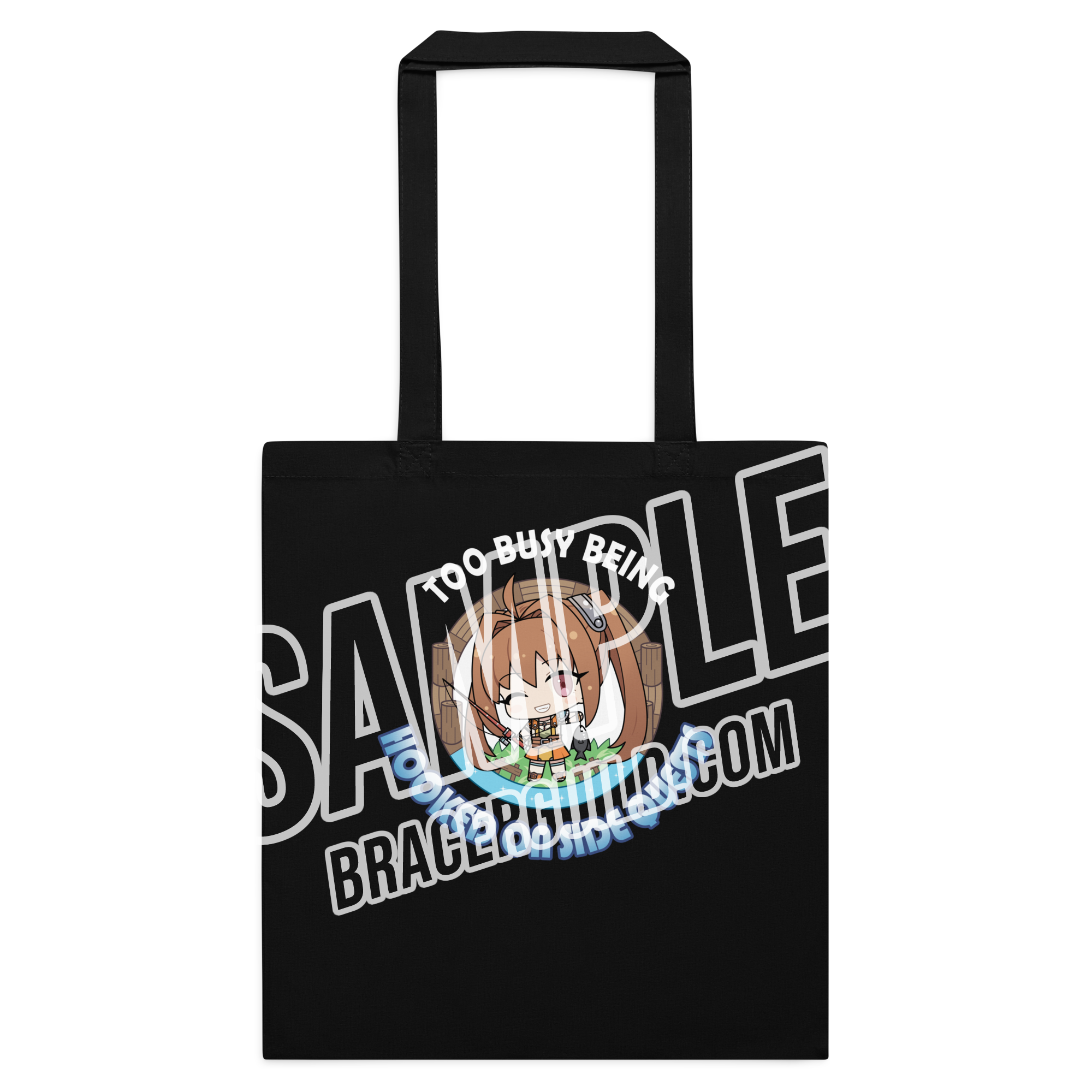 Trails in the Sky 2nd Chapter Original Illustration Estelle Fishing Cotton Tote Bag