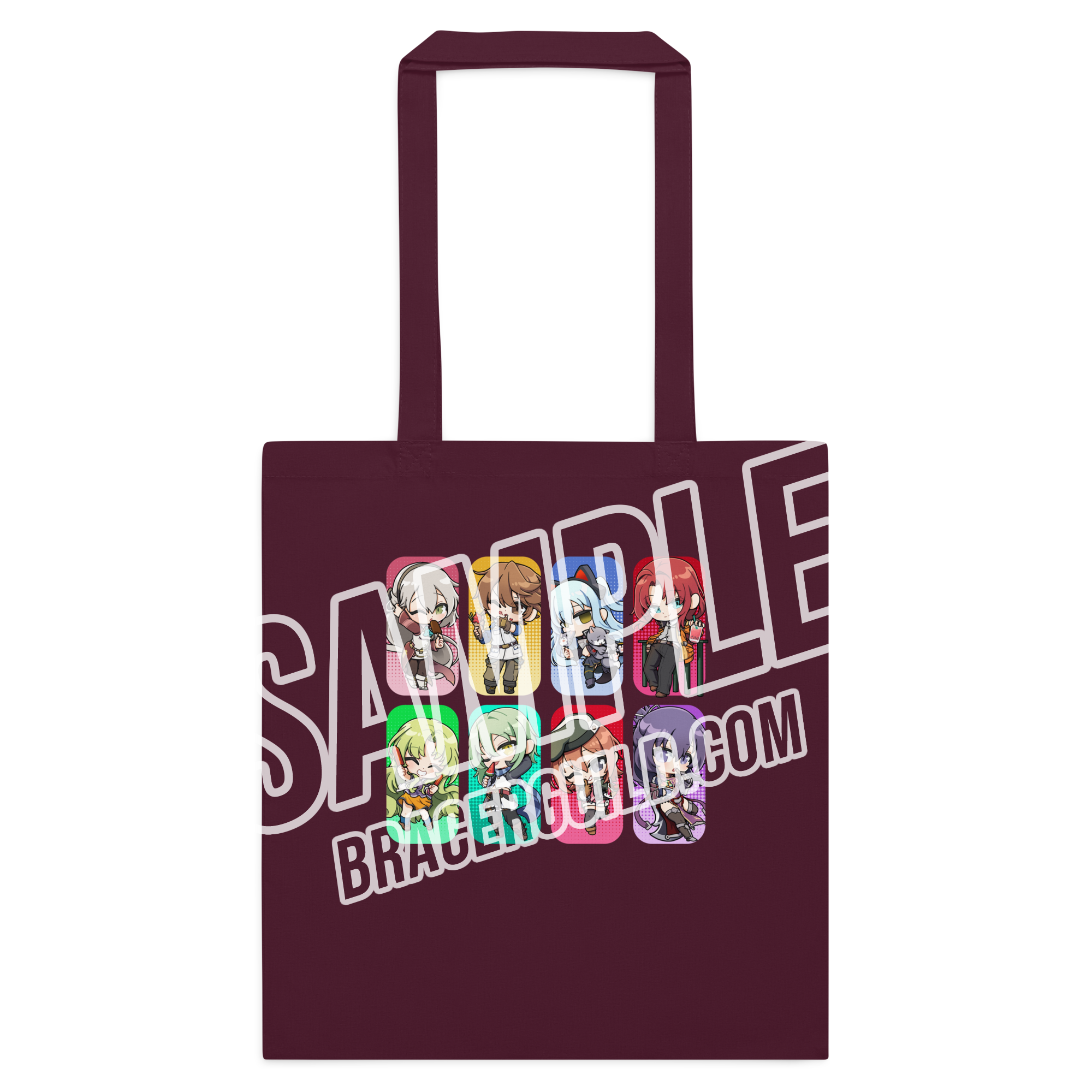 The Legend of Heroes: Trails to Azure Original Illustration Snacking Ensemble Cotton Tote Bag