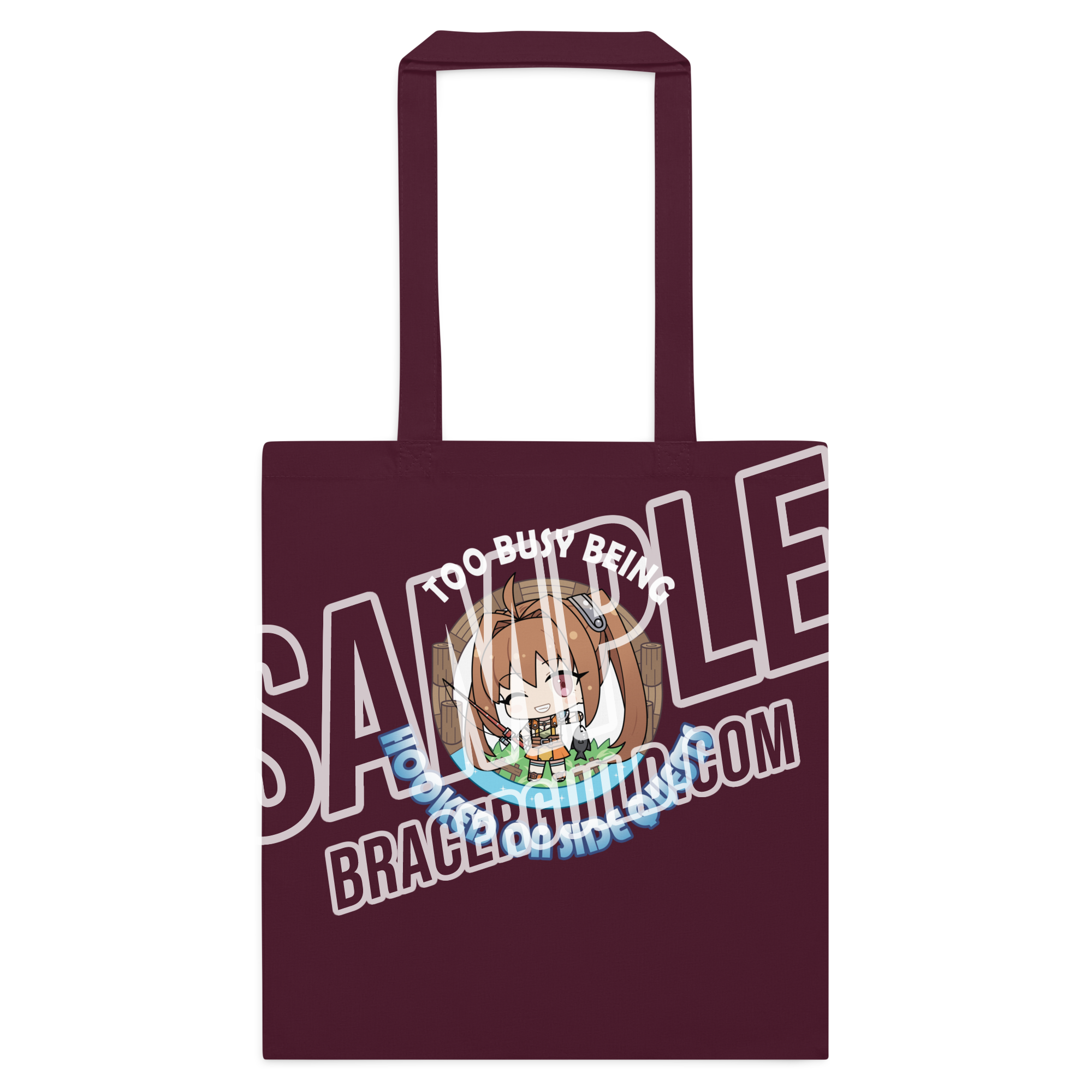 Trails in the Sky 2nd Chapter Original Illustration Estelle Fishing Cotton Tote Bag
