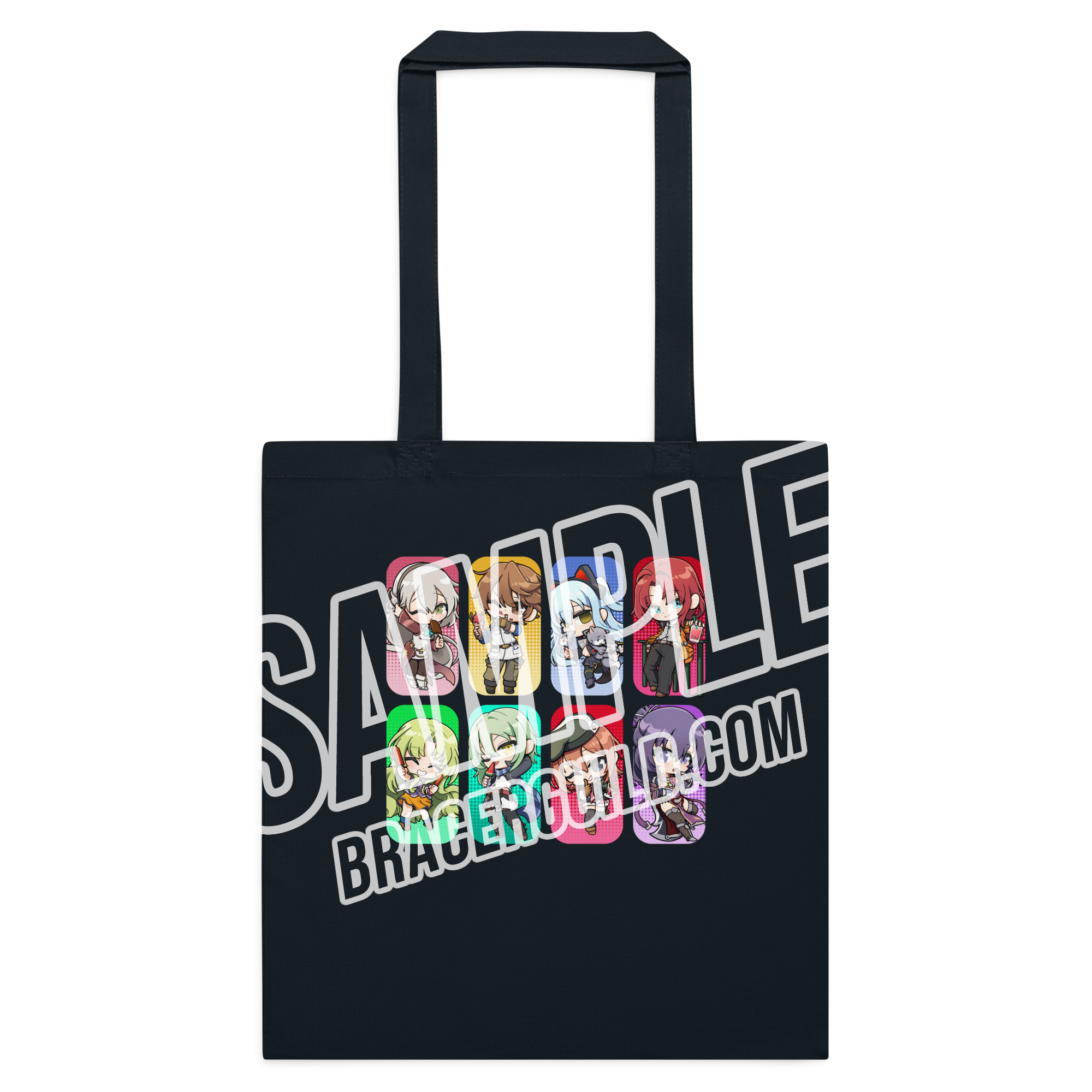 The Legend of Heroes: Trails to Azure Original Illustration Snacking Ensemble Cotton Tote Bag