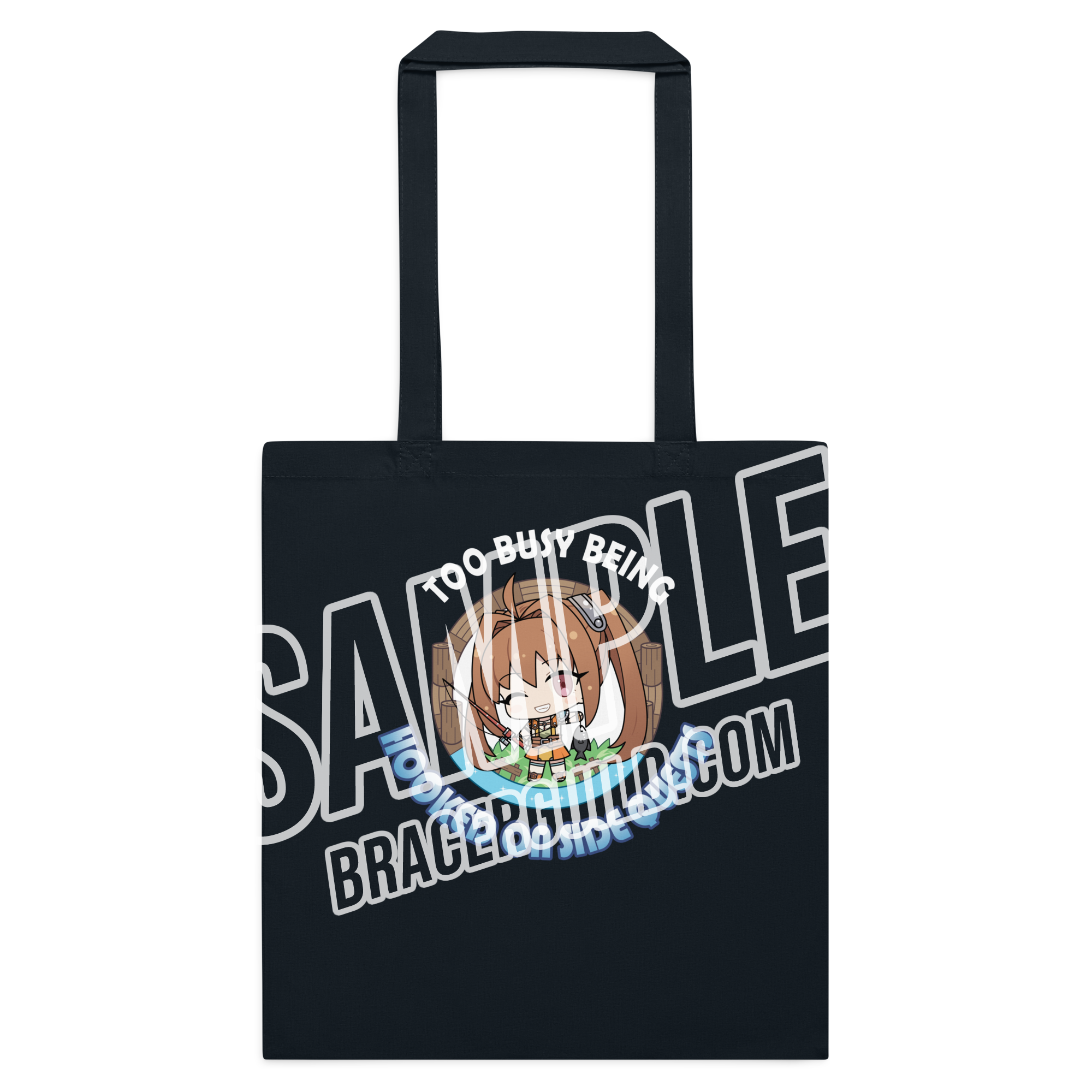 Trails in the Sky 2nd Chapter Original Illustration Estelle Fishing Cotton Tote Bag