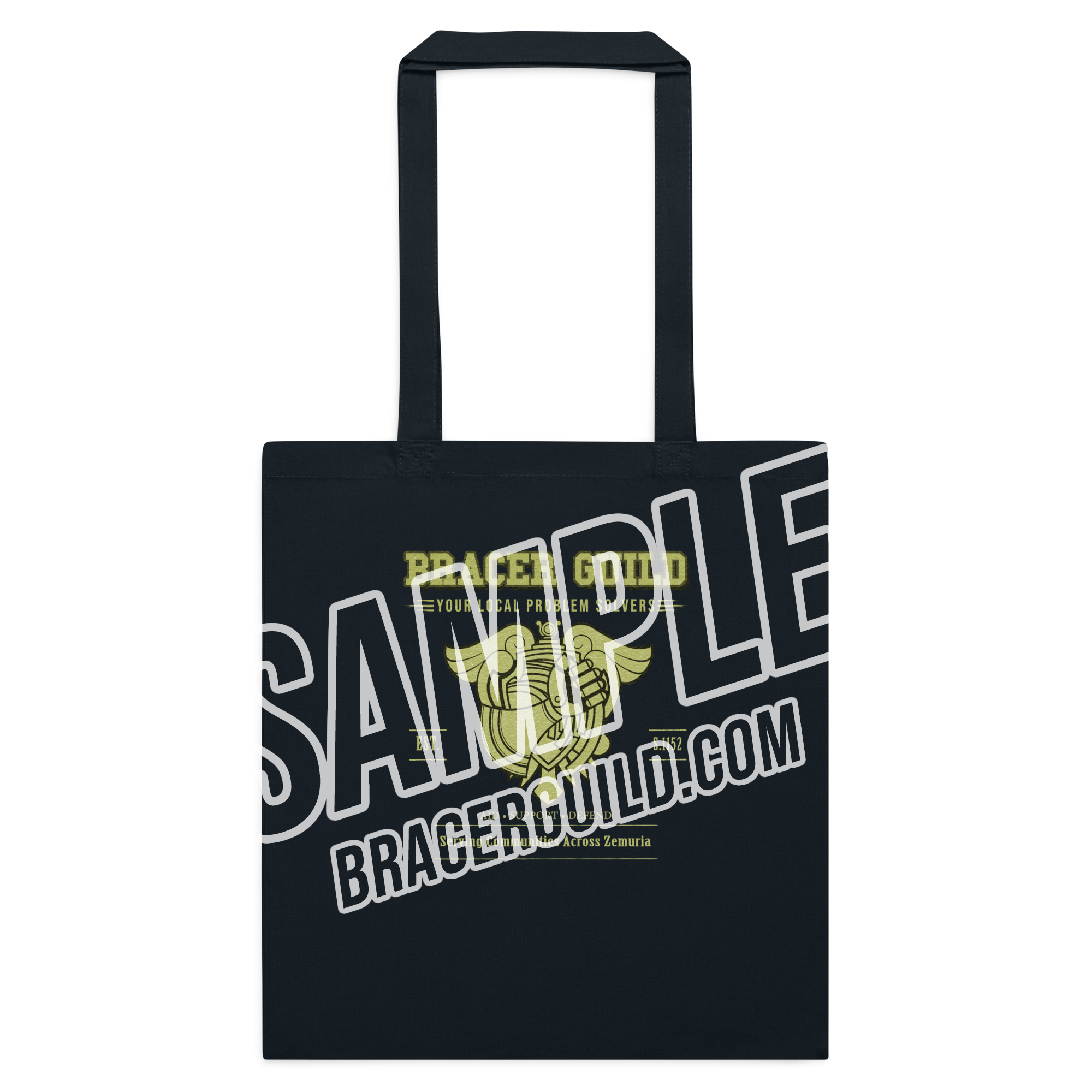 Trails Series Bracer Guild Cotton Tote Bag