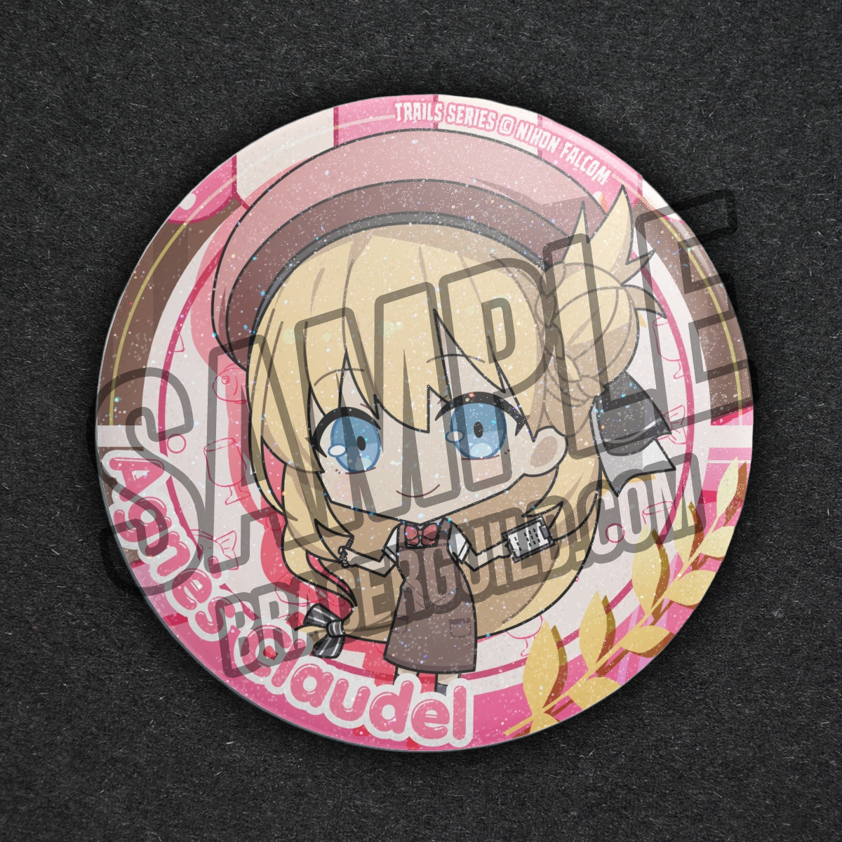Trails Series Cupsleeve Event Agnès Claudel Can Badge