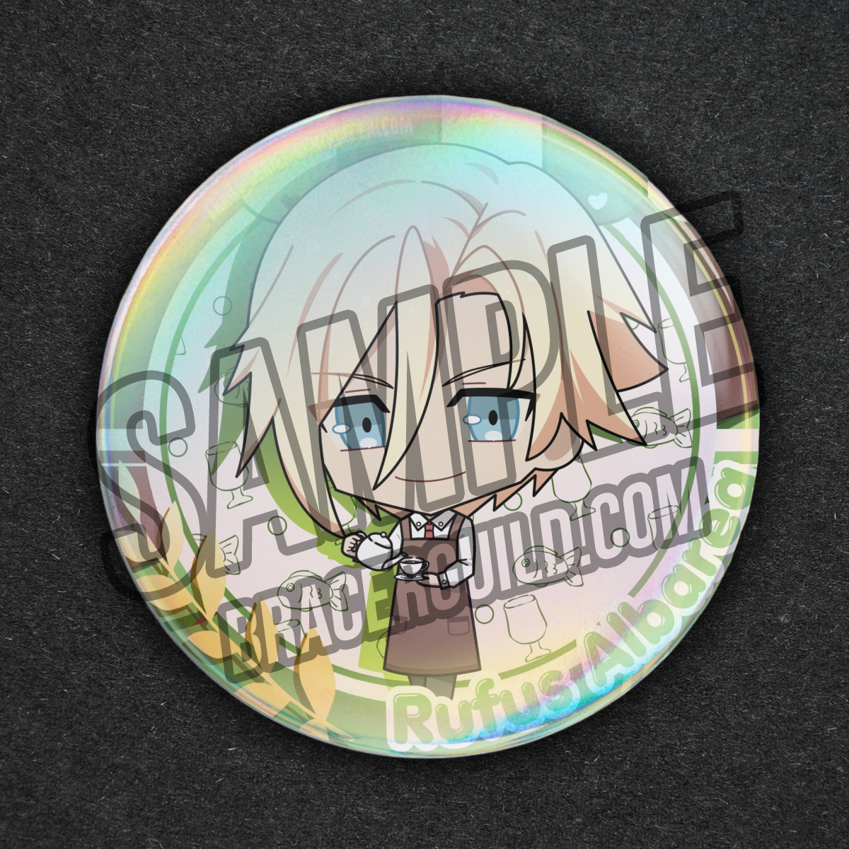 Trails Series Cupsleeve Event Rufus Albarea Can Badge