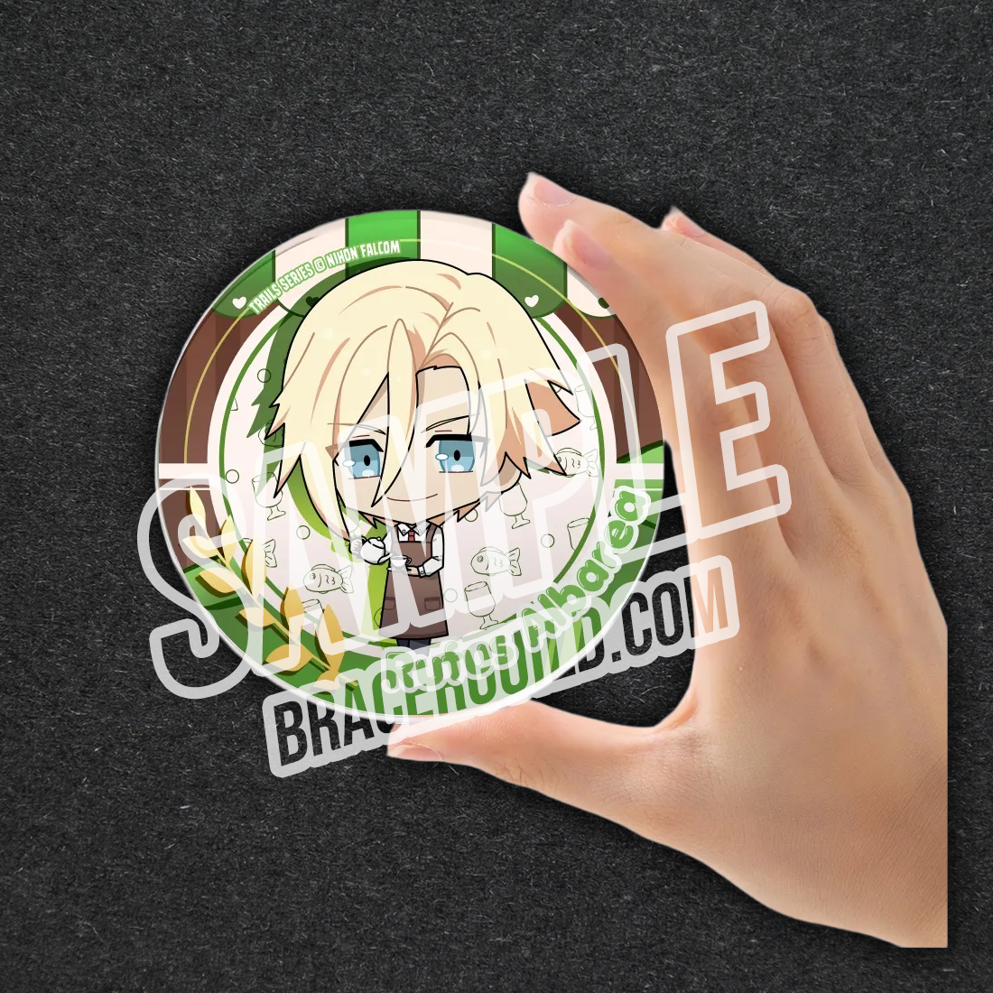 Trails Series Cupsleeve Event Rufus Albarea Coaster