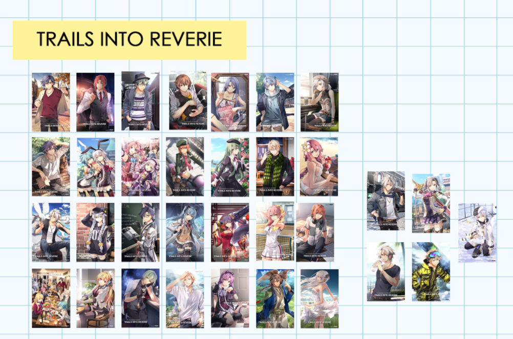 The Legend of Heroes: Trails into Reverie Official HOTSHOT 11x17 Art Prints