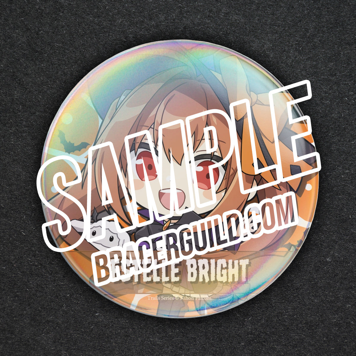 The Legend of Heroes: Trails Series Halloween Estelle Bright Can Badge
