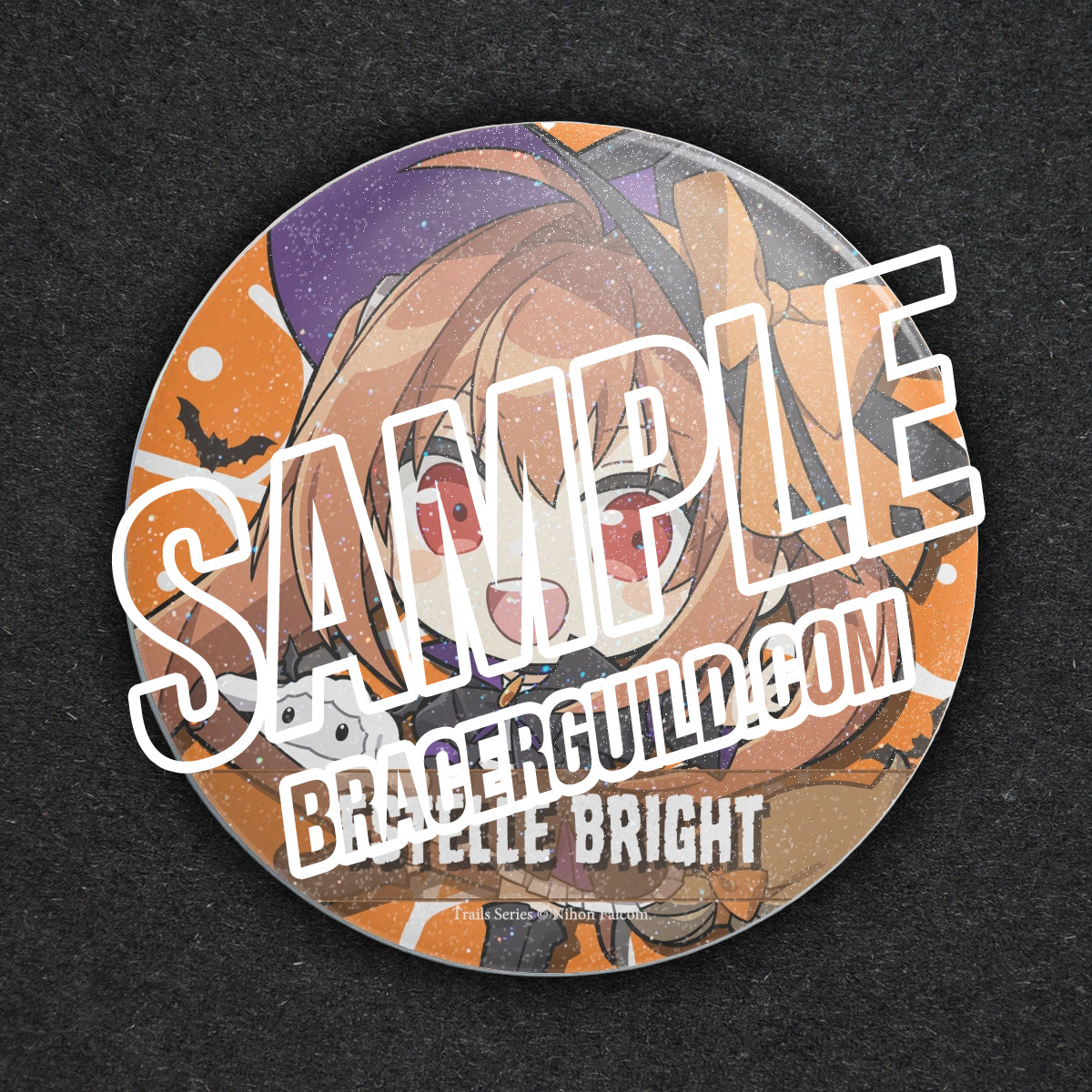 The Legend of Heroes: Trails Series Halloween Estelle Bright Can Badge