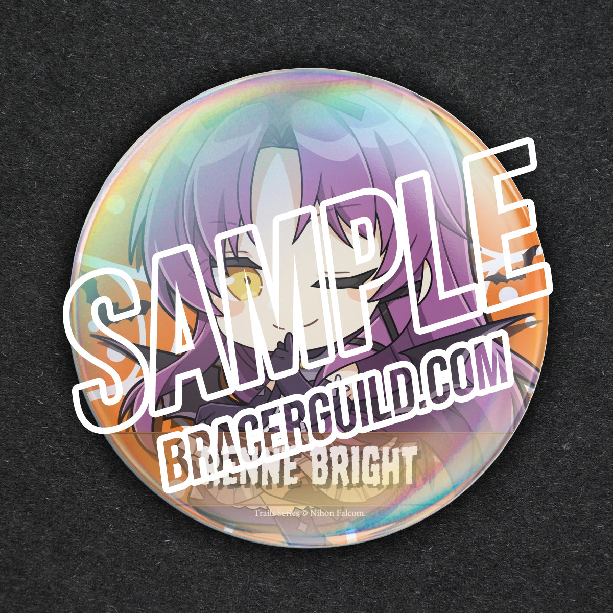 The Legend of Heroes: Trails Series Halloween Renne Bright Can Badge