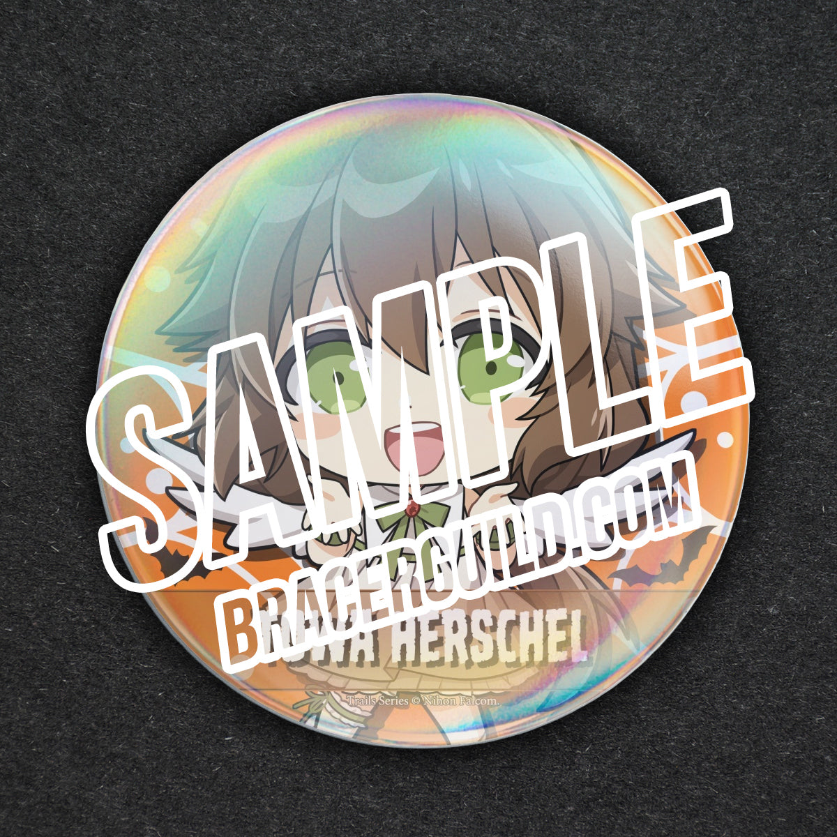 The Legend of Heroes: Trails Series Halloween Towa Herschel Can Badge