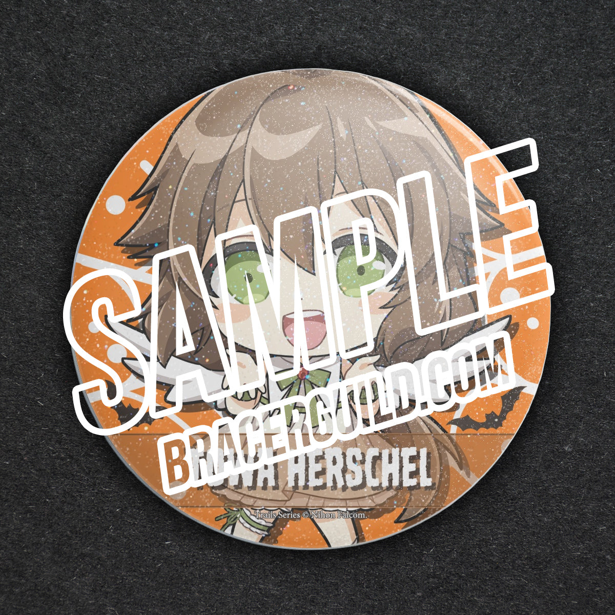 The Legend of Heroes: Trails Series Halloween Towa Herschel Can Badge