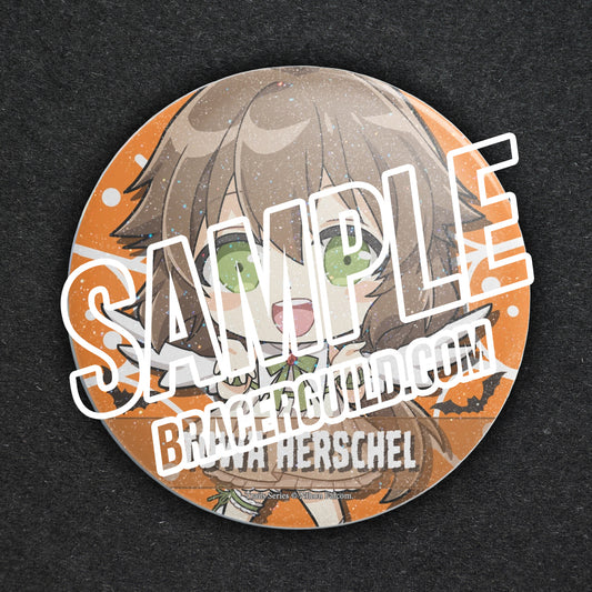 The Legend of Heroes: Trails Series Halloween Towa Herschel Can Badge