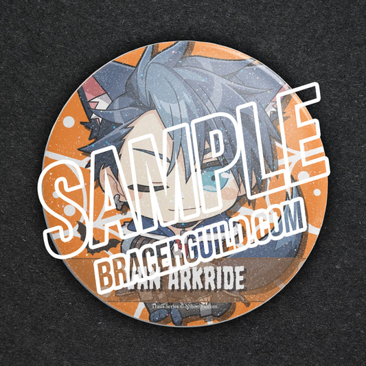 The Legend of Heroes: Trails Series Halloween Van Arkride Can Badge