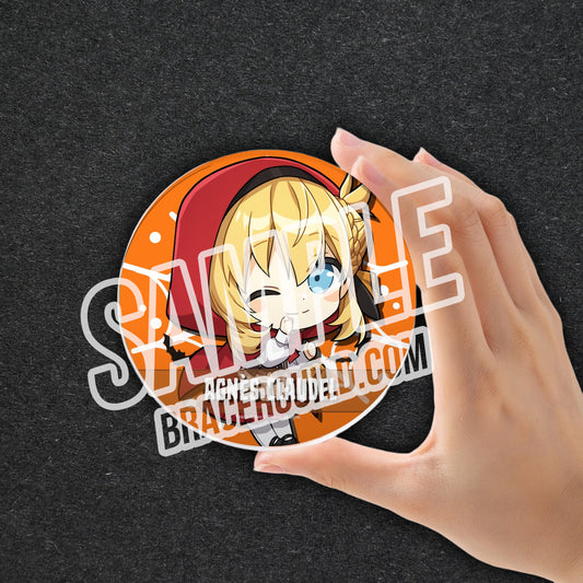 The Legend of Heroes: Trails Series Halloween Agnès Claudel Coaster