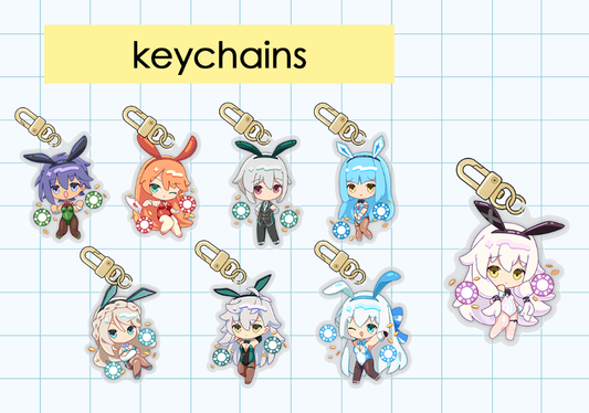 (PRE-ORDER) The Legend of Heroes: Trails beyond the Horizon -- Bunny Keychains